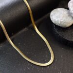Thick 18K Gold Layered 3D Cobra Chain for Urban Style