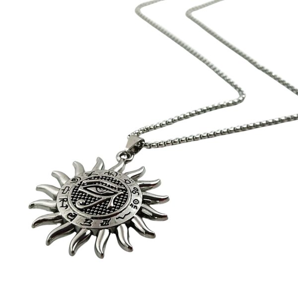 Classic Eye of Horus Pendant Necklace for Men