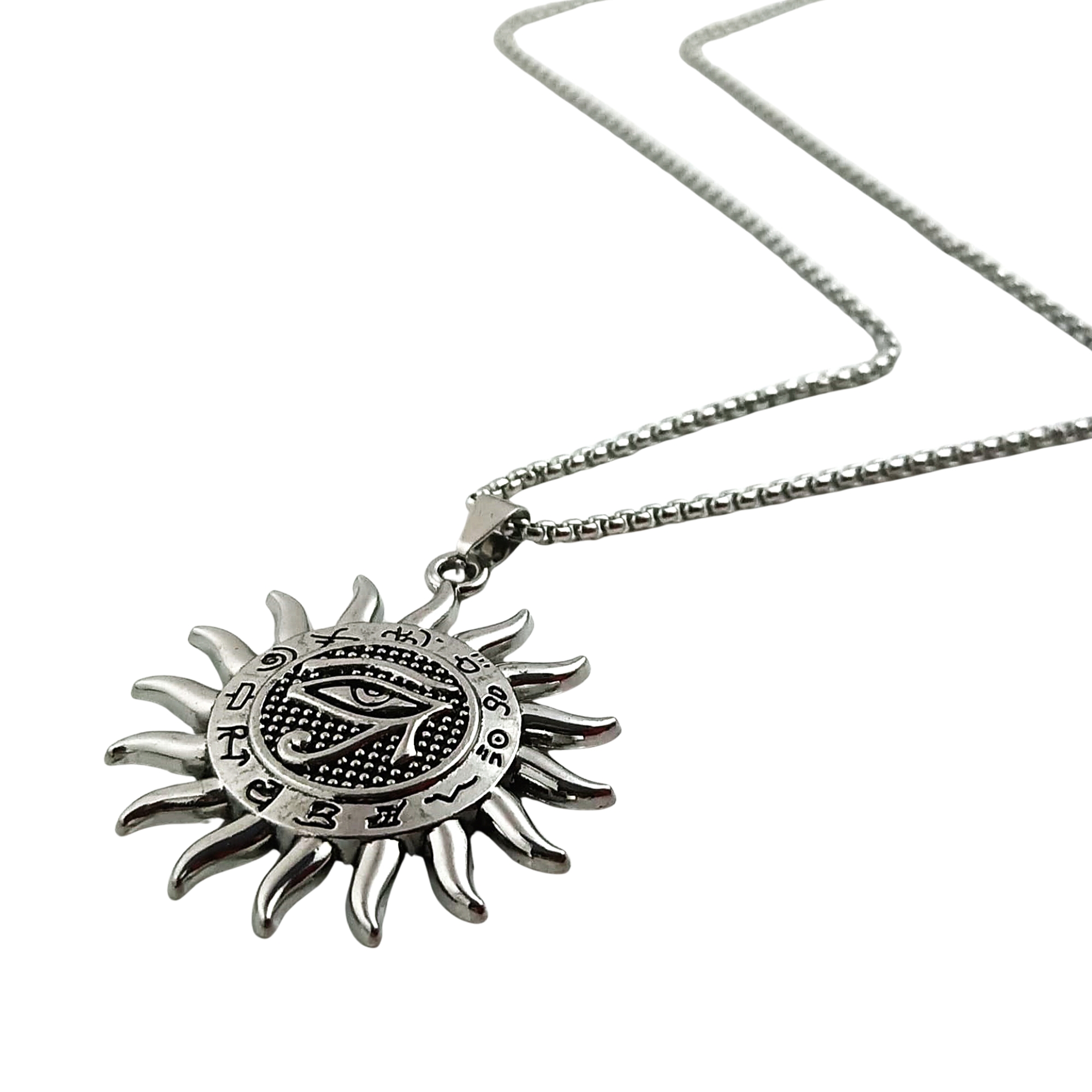 Classic Eye of Horus Pendant Necklace for Men