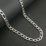 Durable Anti-Tarnish Silver Chain Jewelry by AuraSpark.
