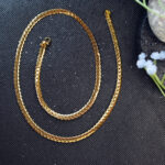 Durable Gold Curb Chain Jewelry for Men AuraSpark