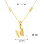 Charming Butterfly with unique Beaded Chain Pendant for Women