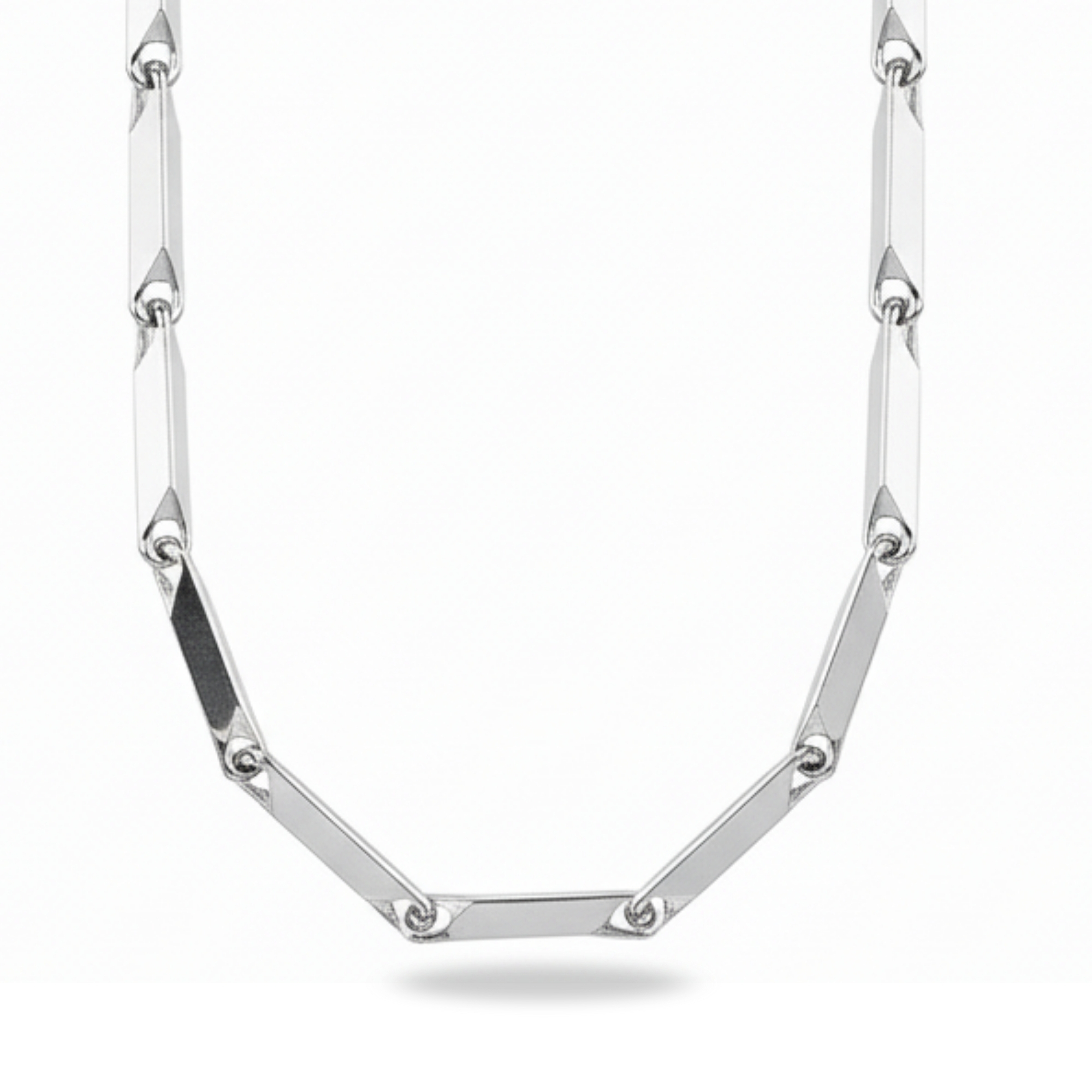 Stylish & Trending Silver Rice Chain Necklace for Men