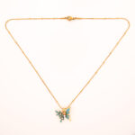 Dainty 18K Gold Plated Butterfly Jewelry for Women