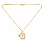 Butterfly & Heart Charm Pendant Necklace for Women