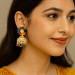Handcrafted Ethnic Drop Earrings for Festive and Wedding Wear.