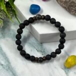 Healing Lava Stone Beaded Bracelet for Yoga Meditation